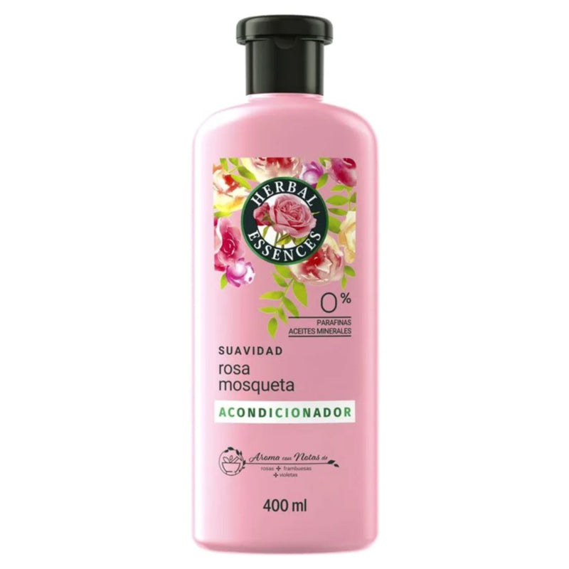 Acondicionador Rosa Mosqueta Herbal Essences 400 ml Hogar Casanova 