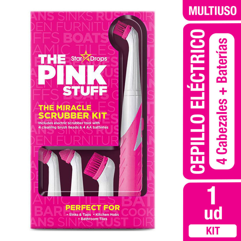 Kit Cepillo Electrico The Pink Stuff