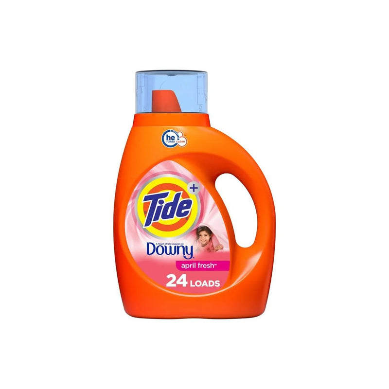 Detergente Liquido Concentrado April Fresh con Toque Downy Tide 1 Lt Lavado Ropa dank 