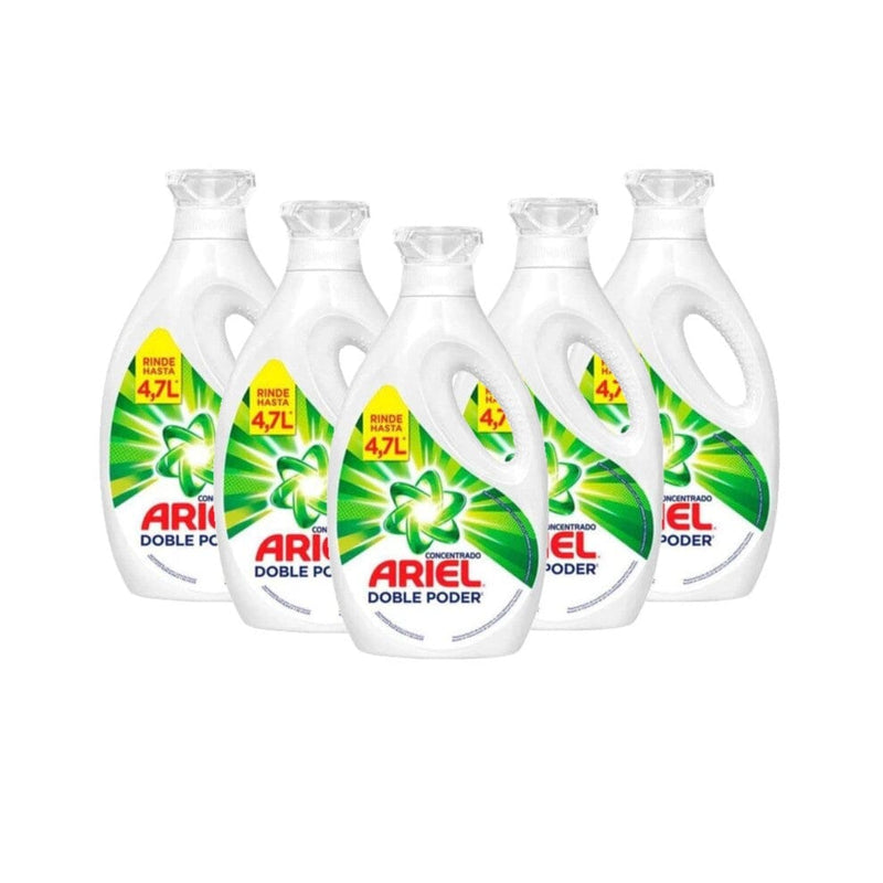 Detergente Liquido Concentrado Ariel 5 x 1,9 Lt Hogar Paletaso 