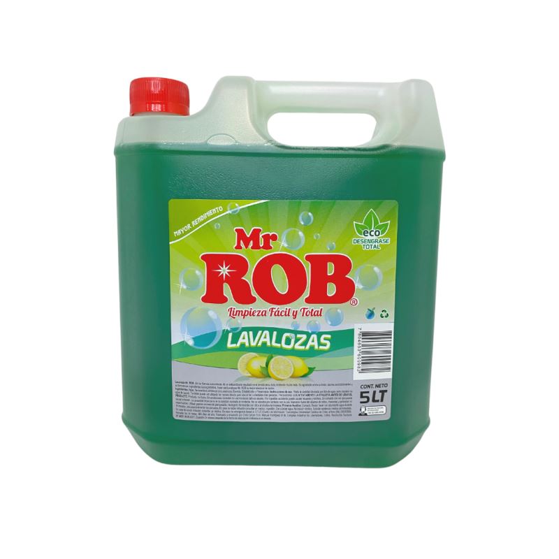 Lavalozas Concentrado Mr. Rob 5 Lt Empresas Tarzijan 