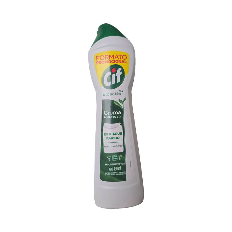 Limpiador Crema Blanco Bioactive Cif 450 ml Hogar Casanova 