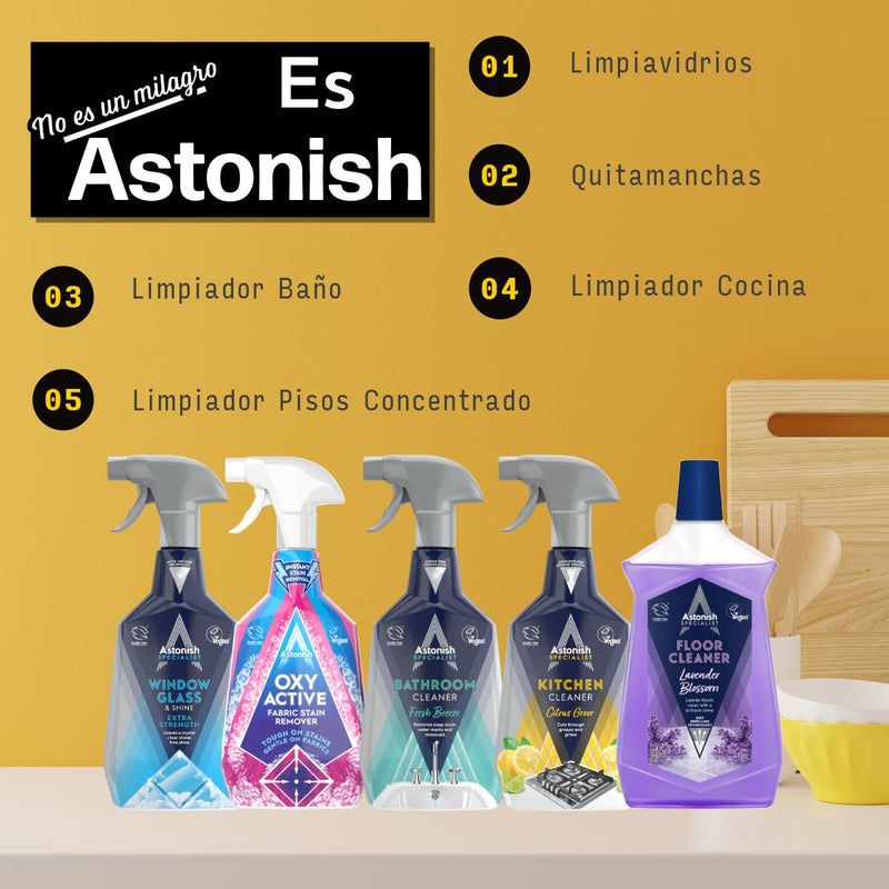 Pack Base Limpieza Hogar Astonish Hogar Astonish 