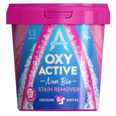 Quitamanchas Ropa Oxy Active Astonish 1.25 kg Hogar Astonish 