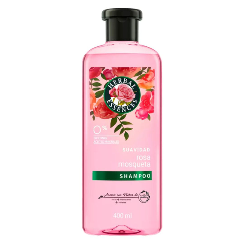 Shampoo Rosa Mosqueta Herbal Essences 400 ml Hogar Casanova 