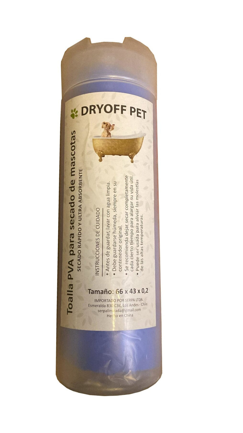 Toalla PVA para Mascotas Dryoff Pet Mascotas Serpa 