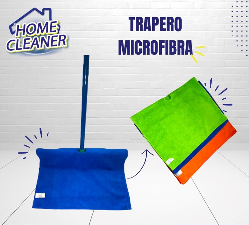 Trapero Microfibra con Ojal 48 x 68 cm Home Cleaner Hogar Home Cleaner 