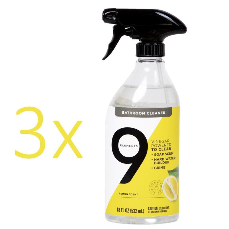 Limpiador Baño Lemon 9 Elements 3 x 532 ml Hogar mundolimpio.cl 