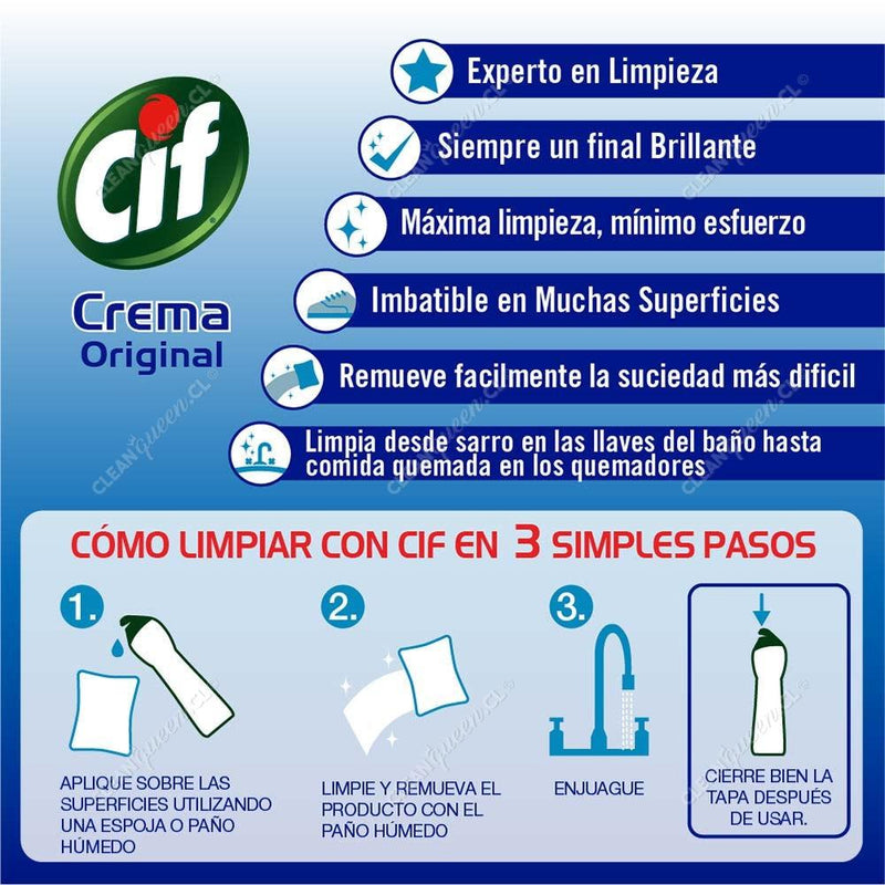 CIF CREMA DE 750 GRS